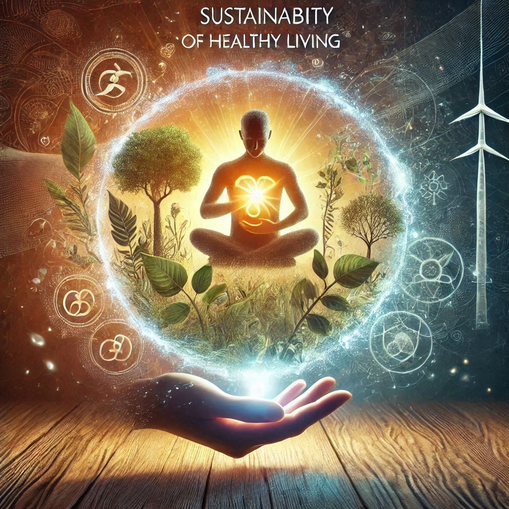 Nachhaltigkeit des gesunden Lebens